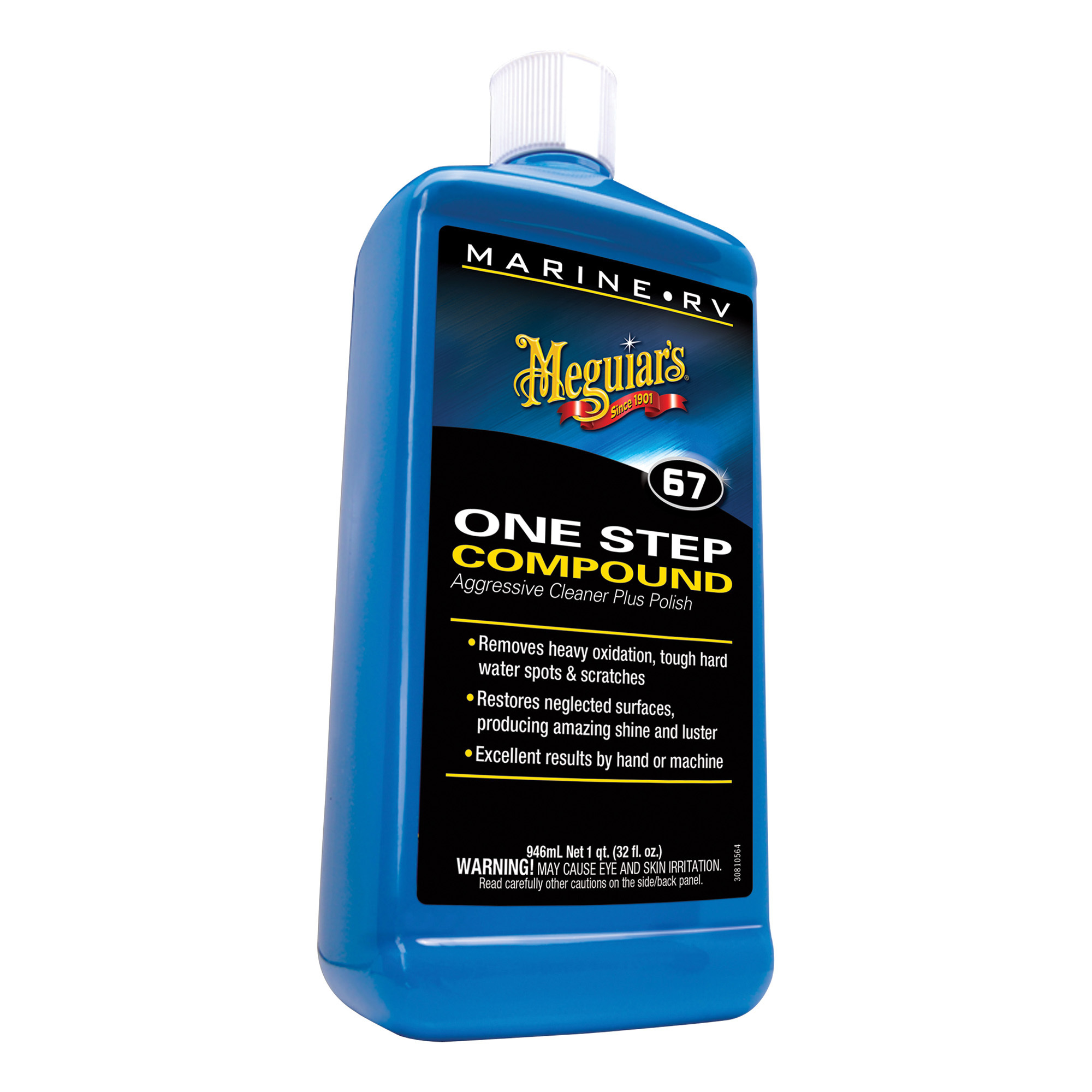 Meguiars, Marine/RV One-Step Clean + Polish Compound 32oz., Model# M6732